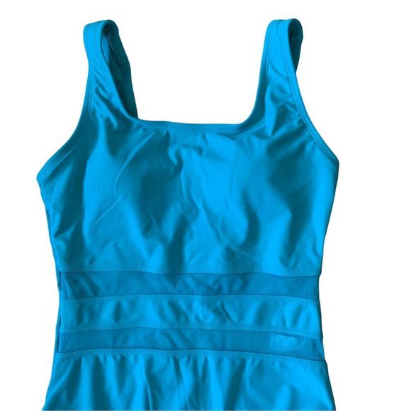 George One Piece Bathing Suit Size 8 - Picture 2 of 6